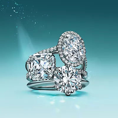 Anillos de compromiso de plata