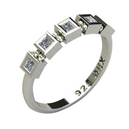 Anillos de plata personalizados