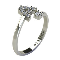 Anillos de plata vintage